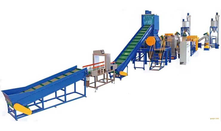 plastic film washing machine