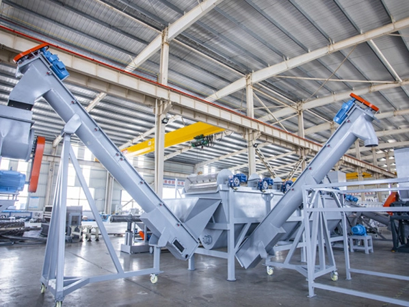 plastic bottle washing line