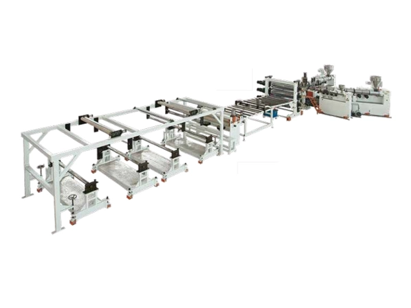 pp corrugated sheet extrusion line