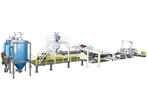 hollow board extrusion line