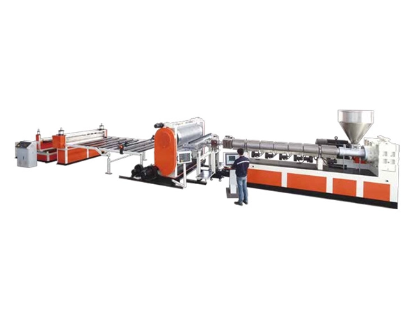 plastic sheet extrusion machine