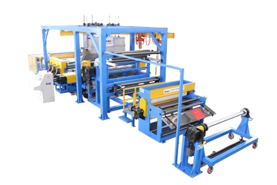 TPO/PVC+PP Foam Auto Interior Skin Compound Embossing Production Line