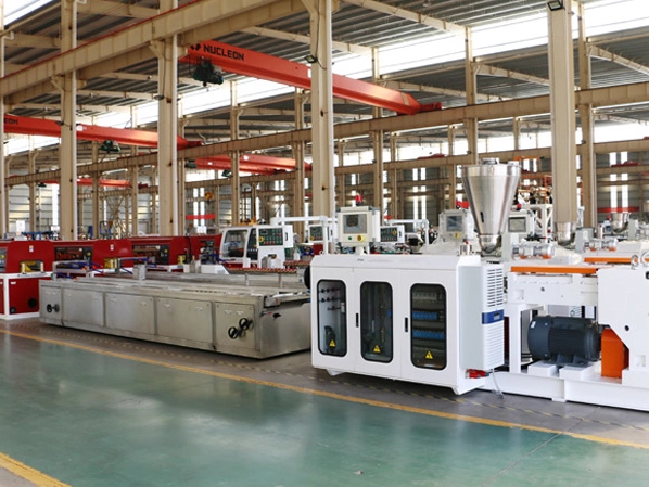 pvc profile extruder machine