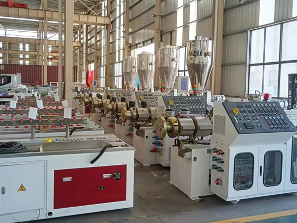 pc profile extrusion line