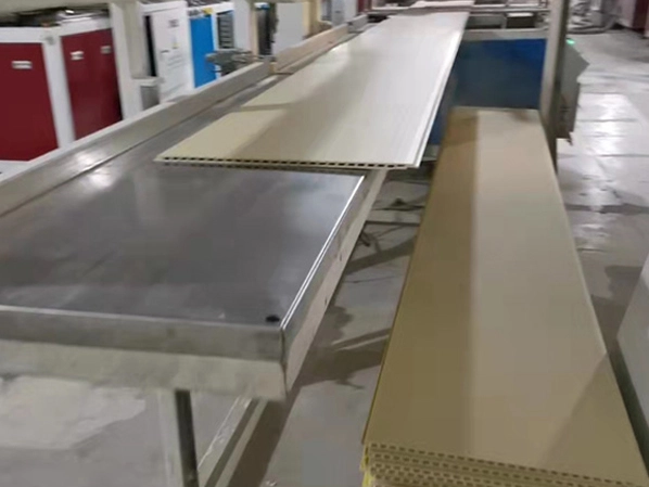 plastic profile extrusion line