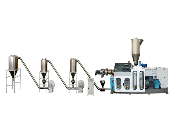 twin screw pvc pipe machine