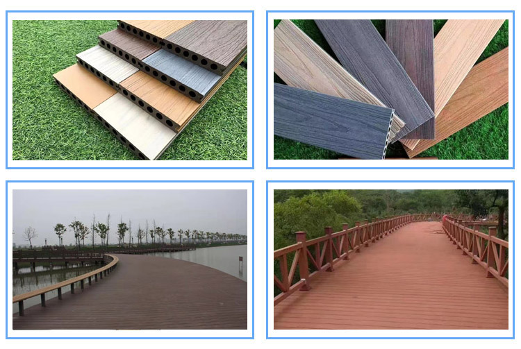 wpc profile extrusion line