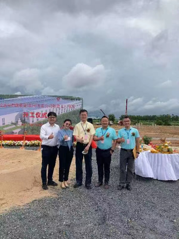 Jwell 8th factory in Thailand is on construction August 2022