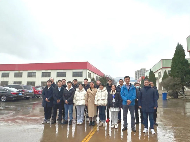 2023 a new journey Chairman Mr He of Jwell Machinery wished all employees a happy new year in the Zhejiang factory