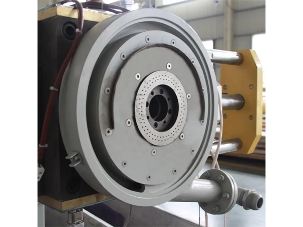 plastic recycle single screw extruder pc pmma water ring pelletizing machine exporter