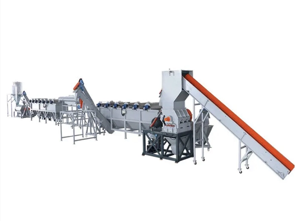 plastic recycled water washing line factory