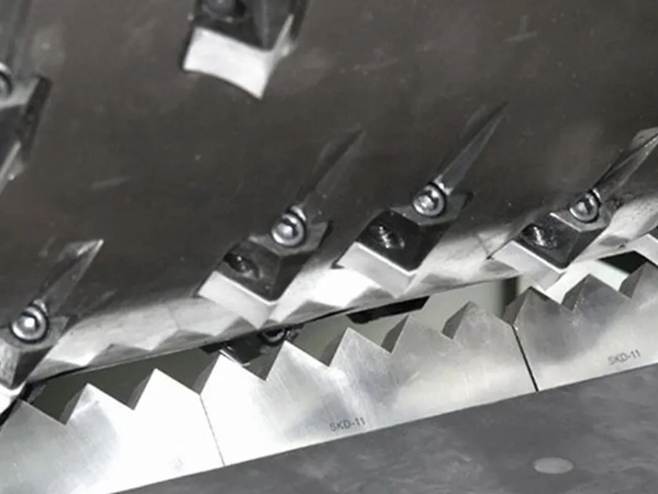 single shaft shredder machine china