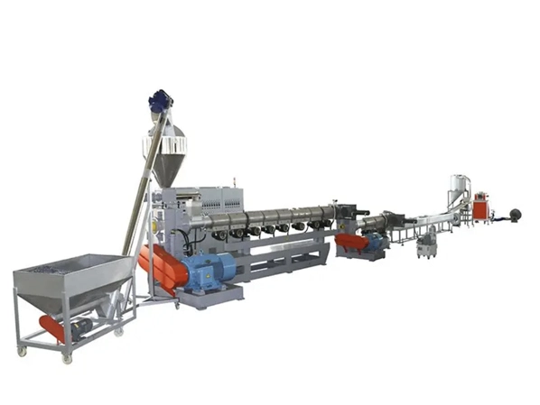 two stage single screw extruder pelletizing machines factory