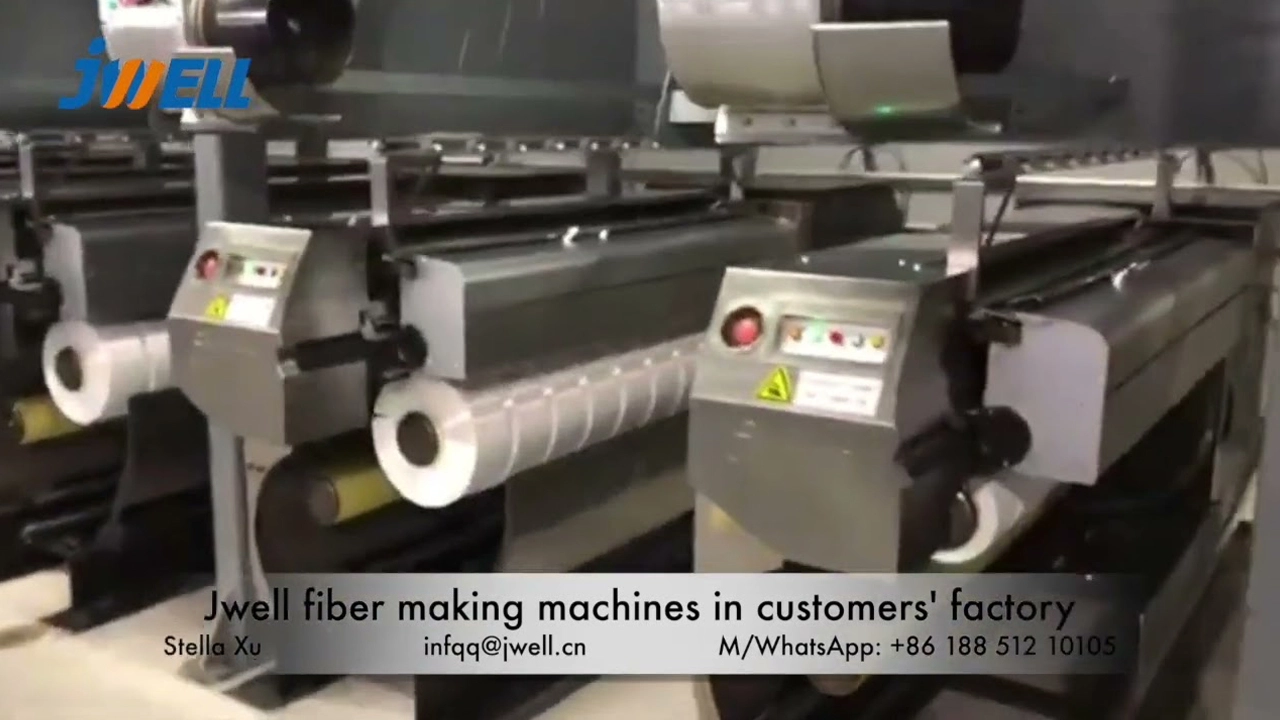 Video of Bicomponent Yarn Machine