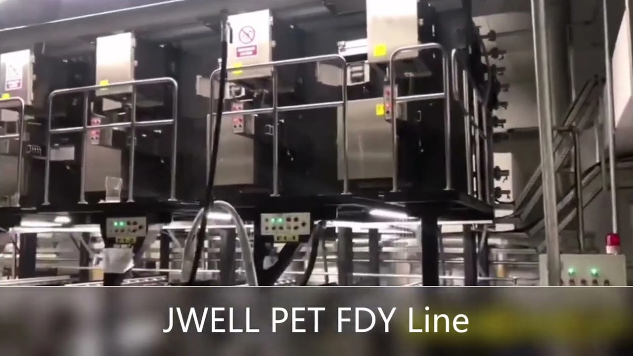 Video of FDY Spinning Machine