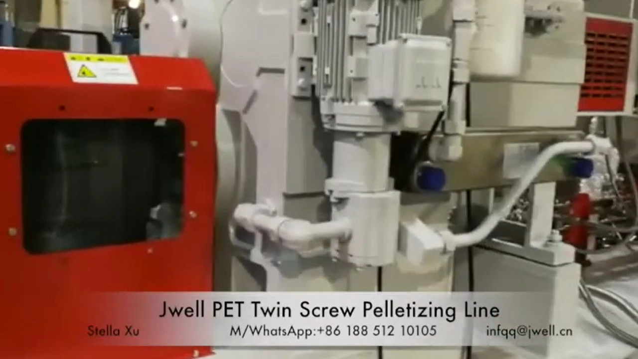 Video of PET Recycle Compounding Line