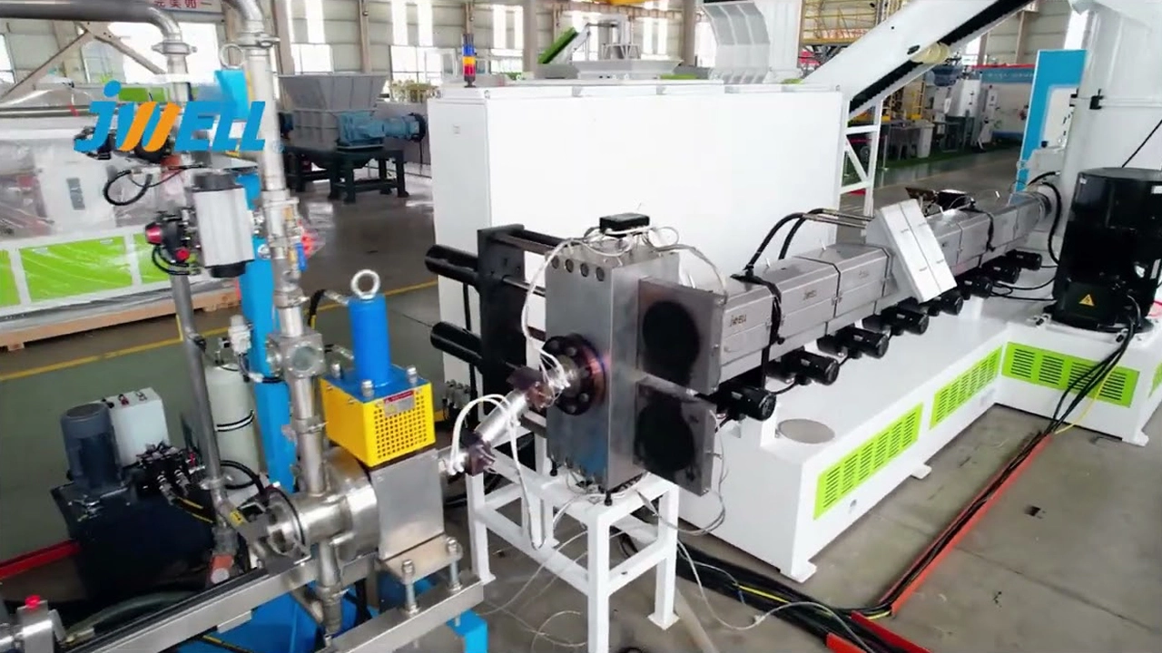 Video of Plastic Film Integrated Pelletizing Line
