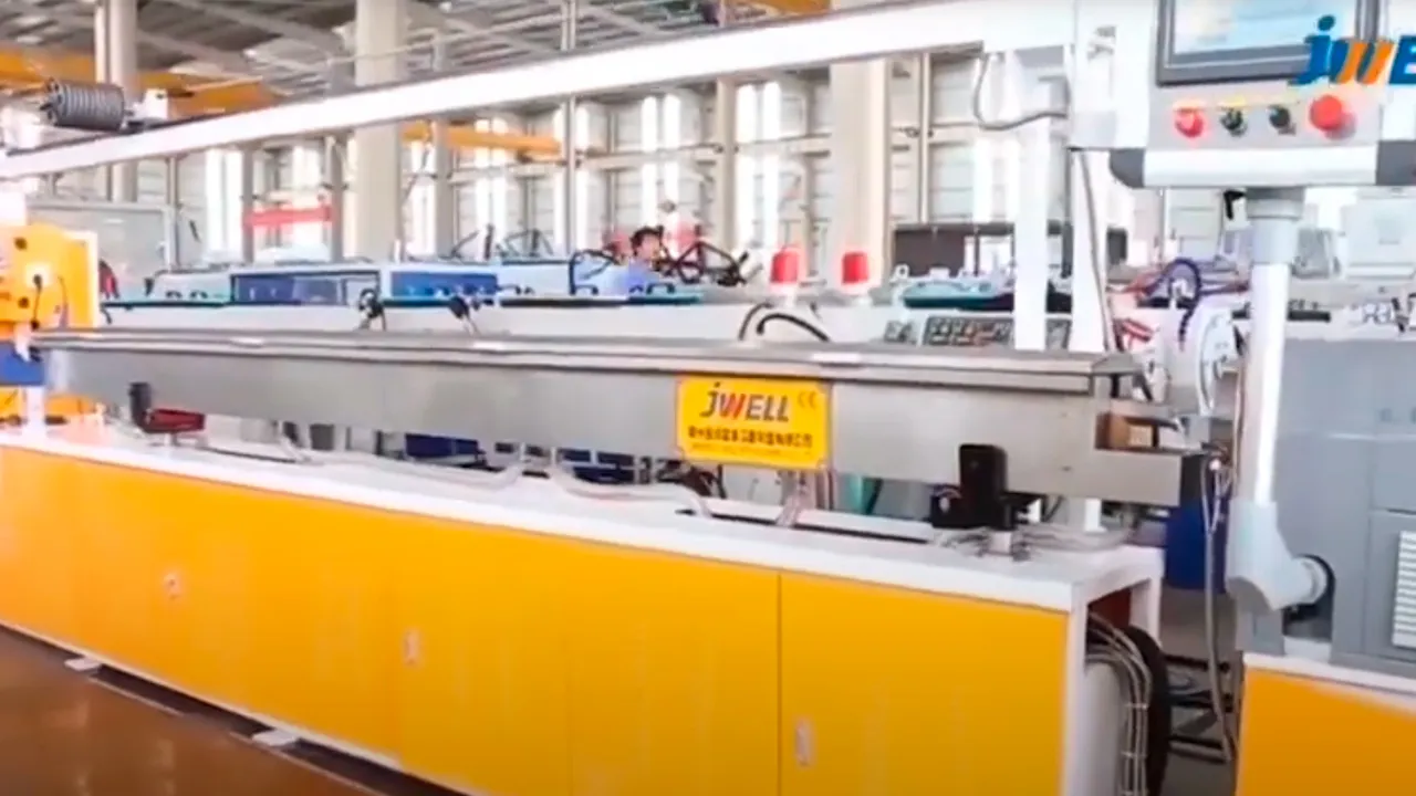 Video of 3D Filament & Automobile Pipe Extrusion Line
