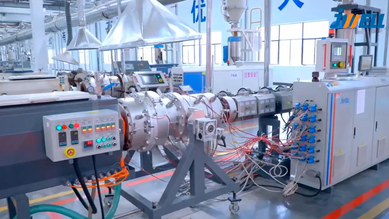 Video of PP Chemical Pipe & MPP Electrical Wire Protection Pipe Extrusion Line