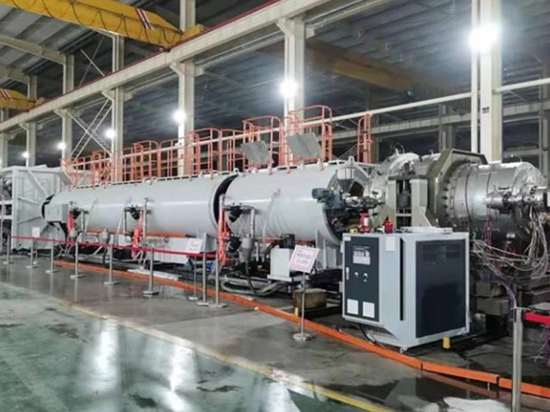 2022 Jiangsu 1200mm High Speed Pipe Extrusion Project