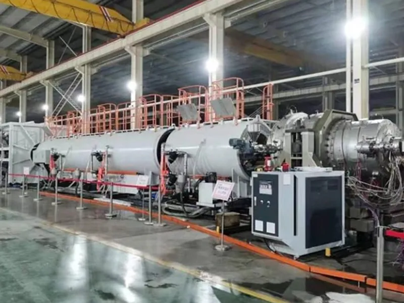 2022 Jiangsu 1200mm High Speed Pipe Extrusion Project
