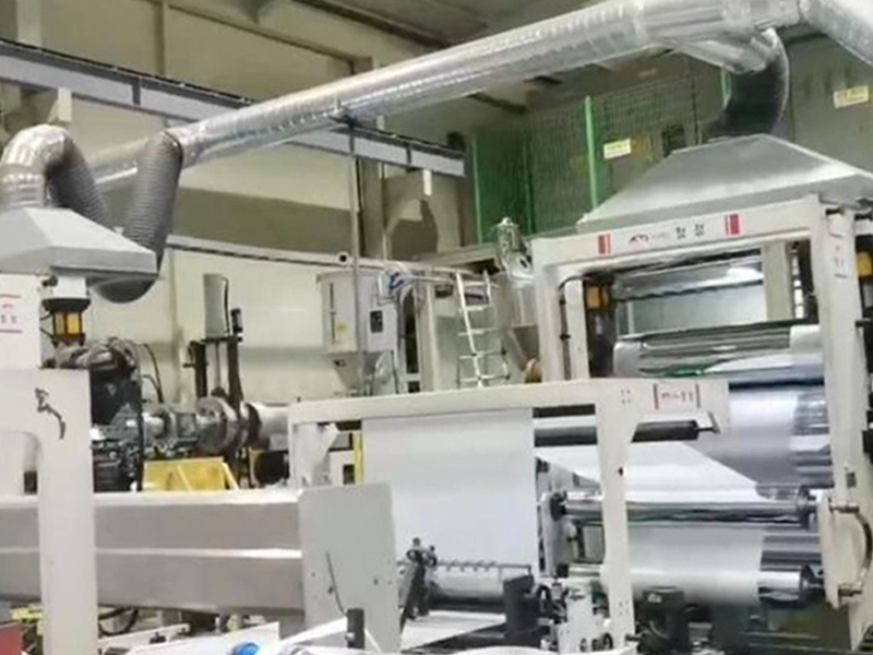 2022 Korea 800 kg/h PP Sheet Extrusion Project