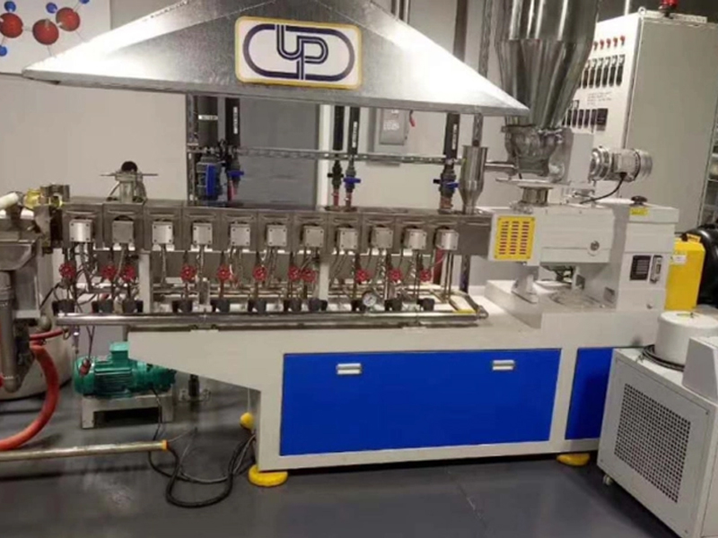 2022 Russia Lab PEEK PSU and Glass Fiber Compound Extrusion Line