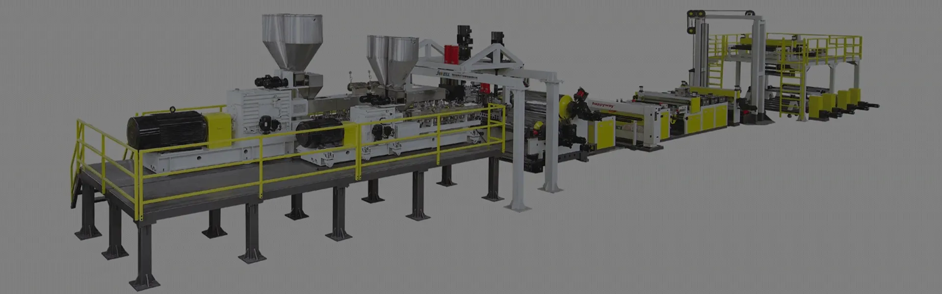 2019 Russia 6000mm HDPE Membrane Extrusion Project