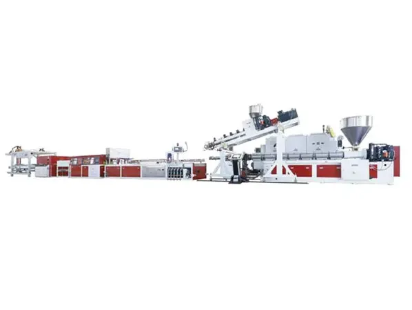 pp garden tool house panel extrusion line manufacturers