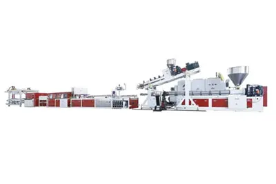 PP Garden Tool House Panel Extrusion Line
