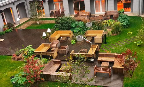 Product Application of PP PE Wood Plastic WPC Decking Floor Extrusion Line