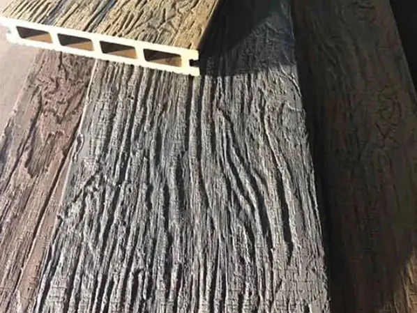 pp pe wood plastic wpc decking floor extrusion line exporter