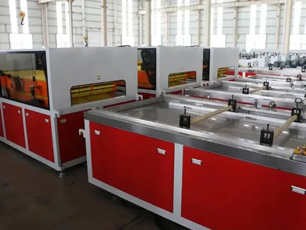 pvc wpc hollow plastic door panel extrusion line china