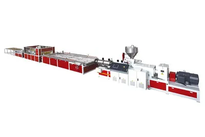 PVC WPC Hollow Plastic Door Panel Extrusion Line