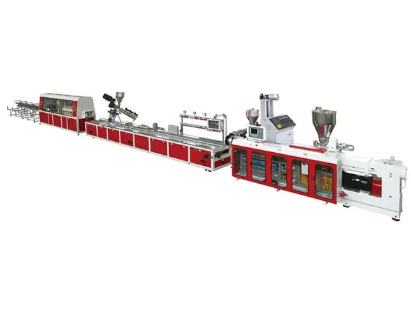 upvc pvc plastic window door profile extrusion line manufacturers
