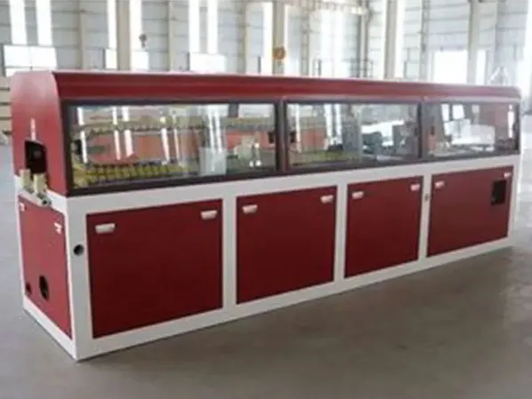 pvc plastic rain gutter extrusion line exporter