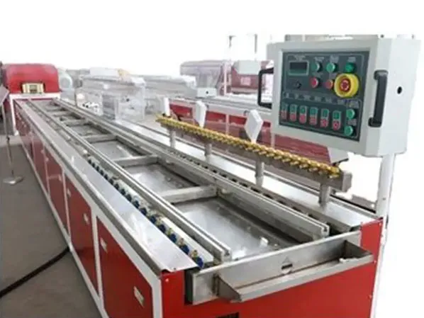 pvc plastic rain gutter extrusion line factory