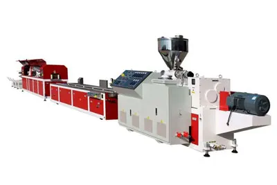 PVC Plastic Rain Gutter Extrusion Line