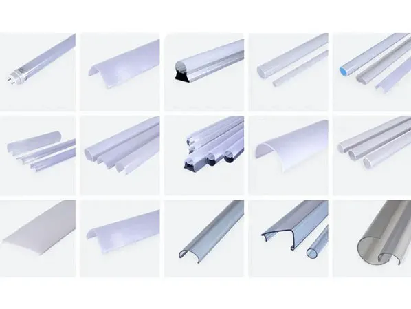 pvc pp pe pc abs pmma small profile extrusion line suppliers