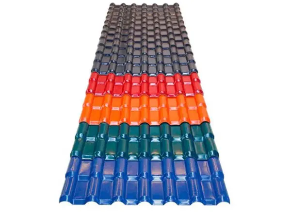 pvc single multi layer heat insulation corrugated board step roofing extrusion line factory