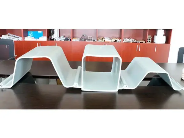 pvc water retaining pile extrusion line factory