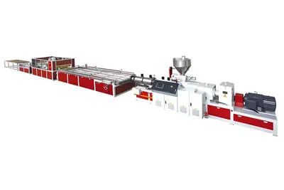 PVC Water Retaining Pile Extrusion Line