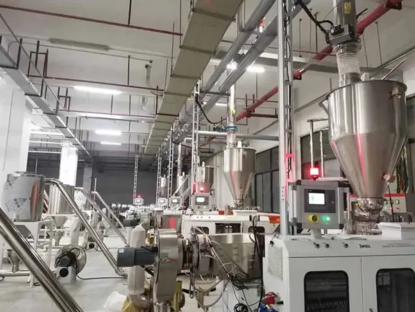 twin screw extruder pvc pelletizing machine factory