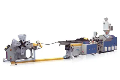 PP, PE, PA, PVC Single Wall & Double Wall Corrugated Pipe Extrusion Line