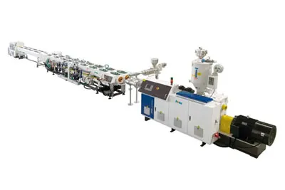 PP-R, PE-RT, PE-X Cool & Hot Water Plastic Pipe Extrusion Line
