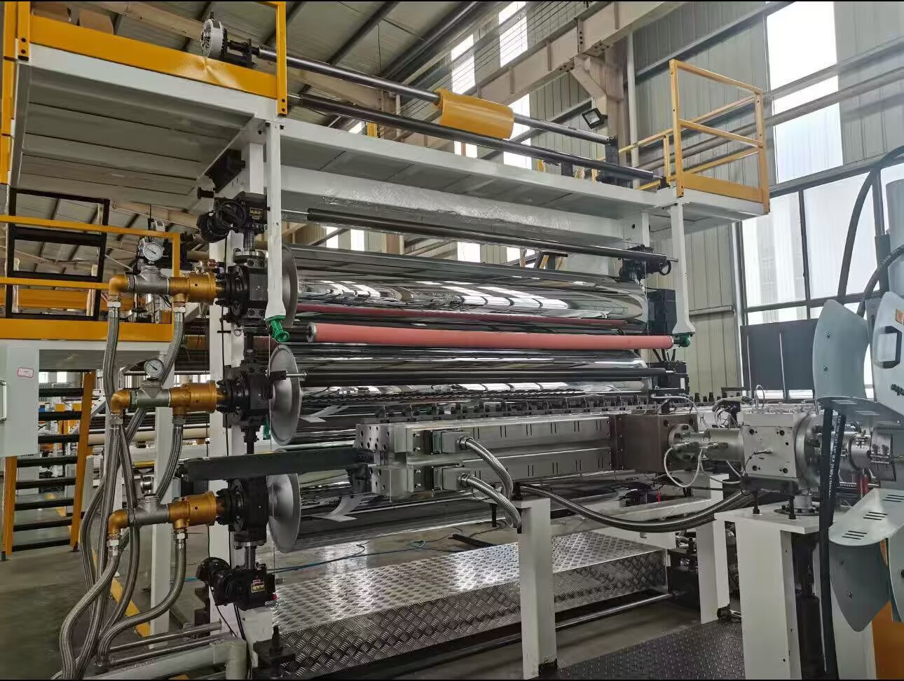 2021 China 1200 kg/h ABS Sheet Extrusion Project
