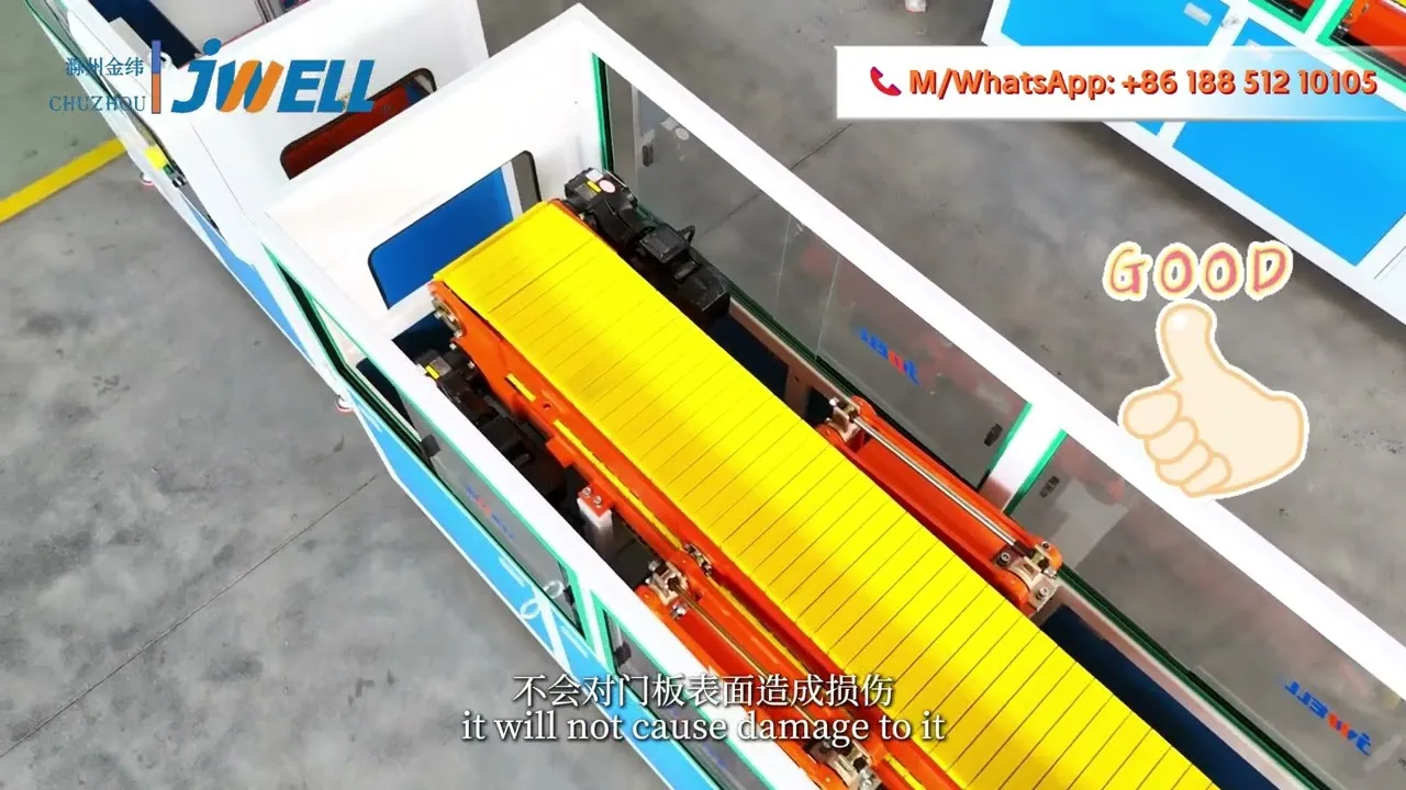 Video of WPC PVC Door Frame Architrave Extrusion Line