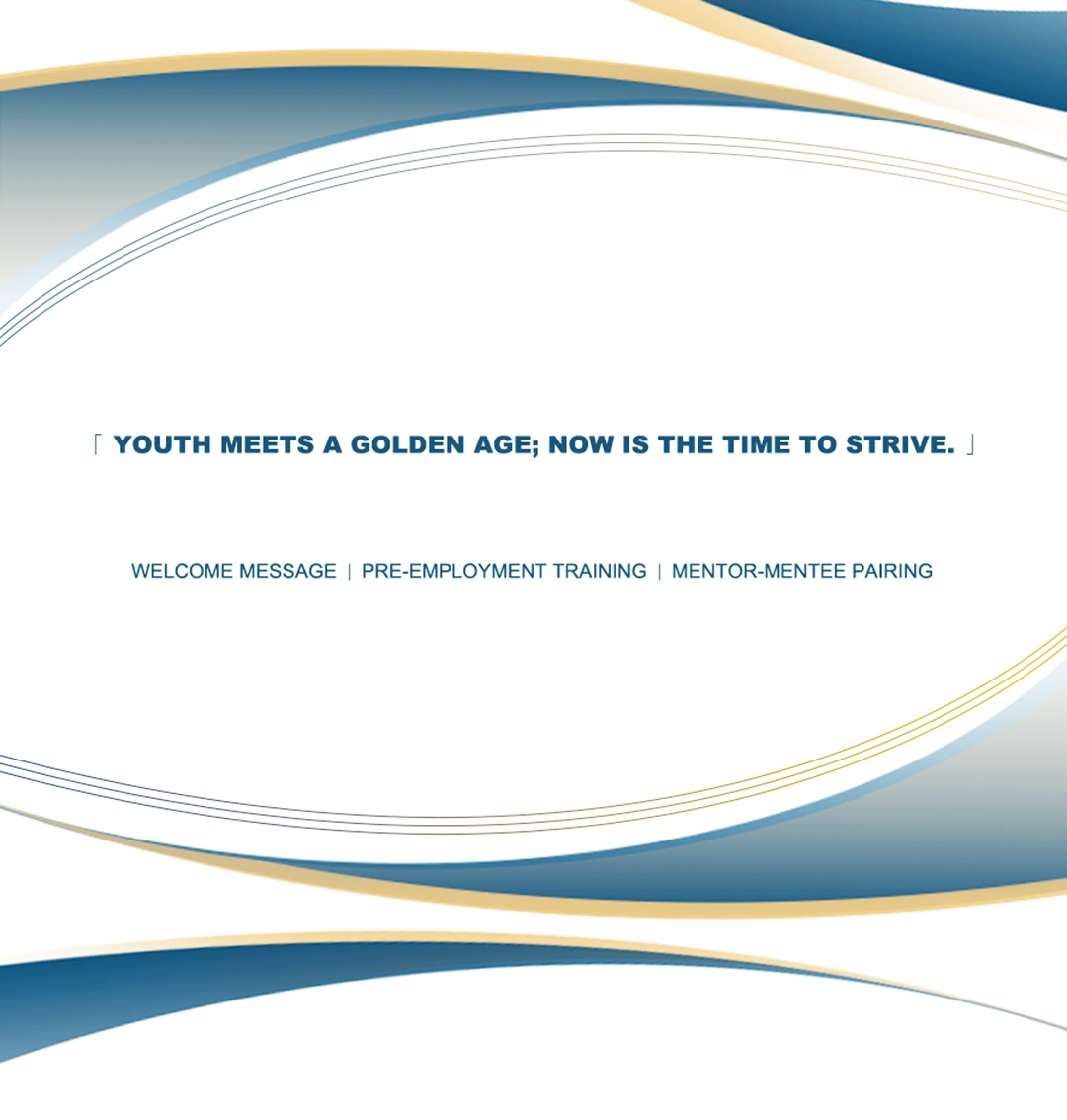 Youth meets a golden age now is the time to strive Welcome to Jwell Industrial Park New Colleagues