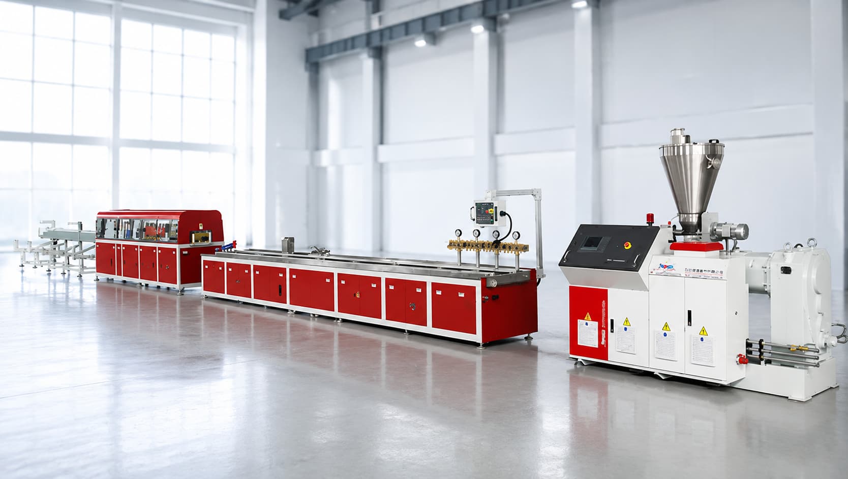 profile plastic extrusion line profile plastic extrusion line
